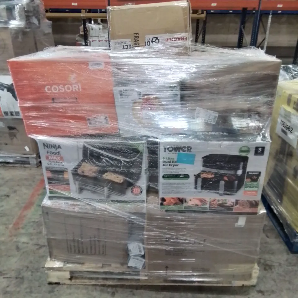 PALLET OF APPROXIMATELY 21 UNPROCESSED RAW RETURN HOUSEHOLD AND ELECTRICAL GOODS TO INCLUDE;