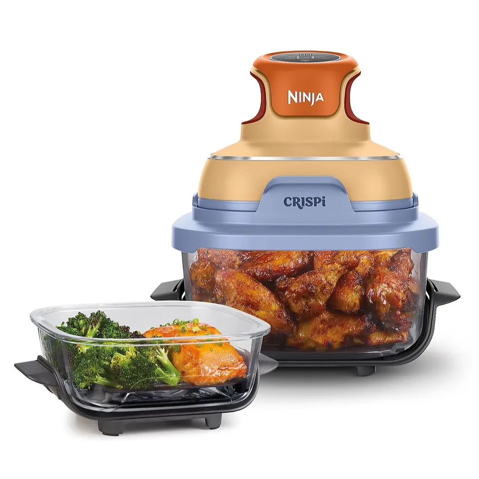 NINJA CRISPI 4-IN-1 PORTABLE GLASS AIR FRYER