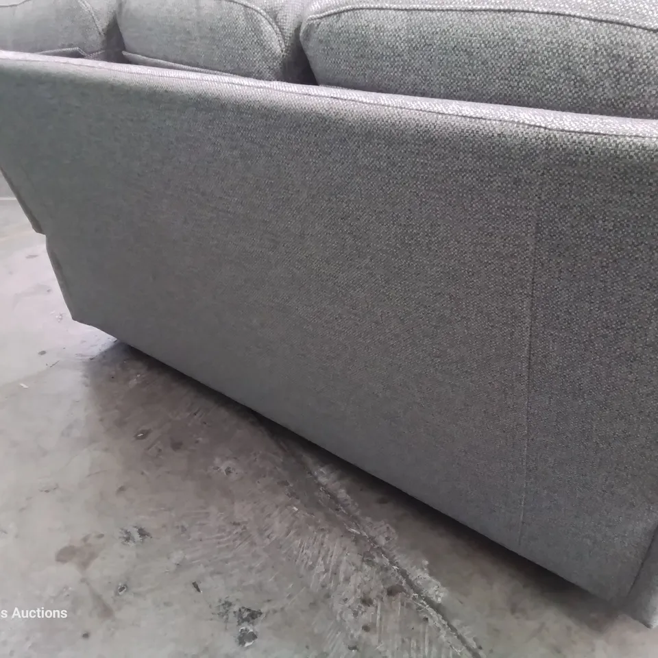 QUALITY BRITISH DESIGNER & MANUFACTURED G PLAN KINGSBURY THREE SEATER SOFA NATIVE ASH FABRIC 