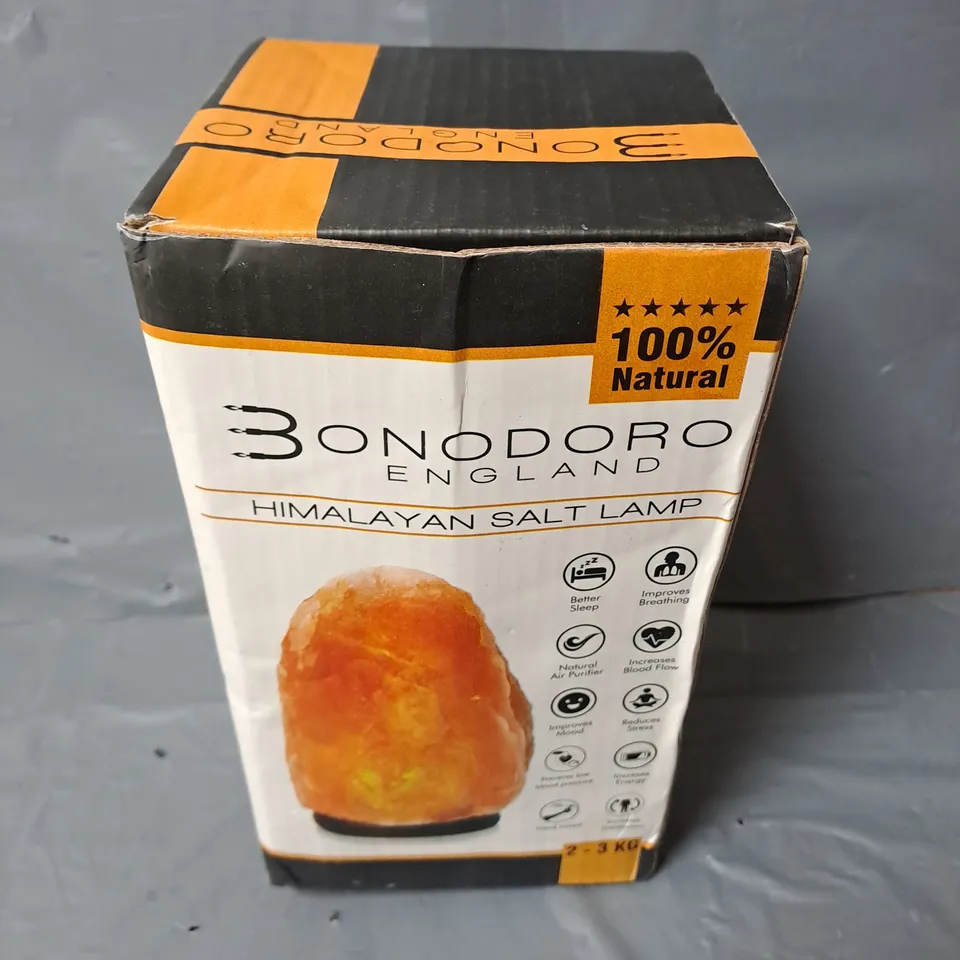 BOXED BONODORO HIMALAYAN SALT LAMP