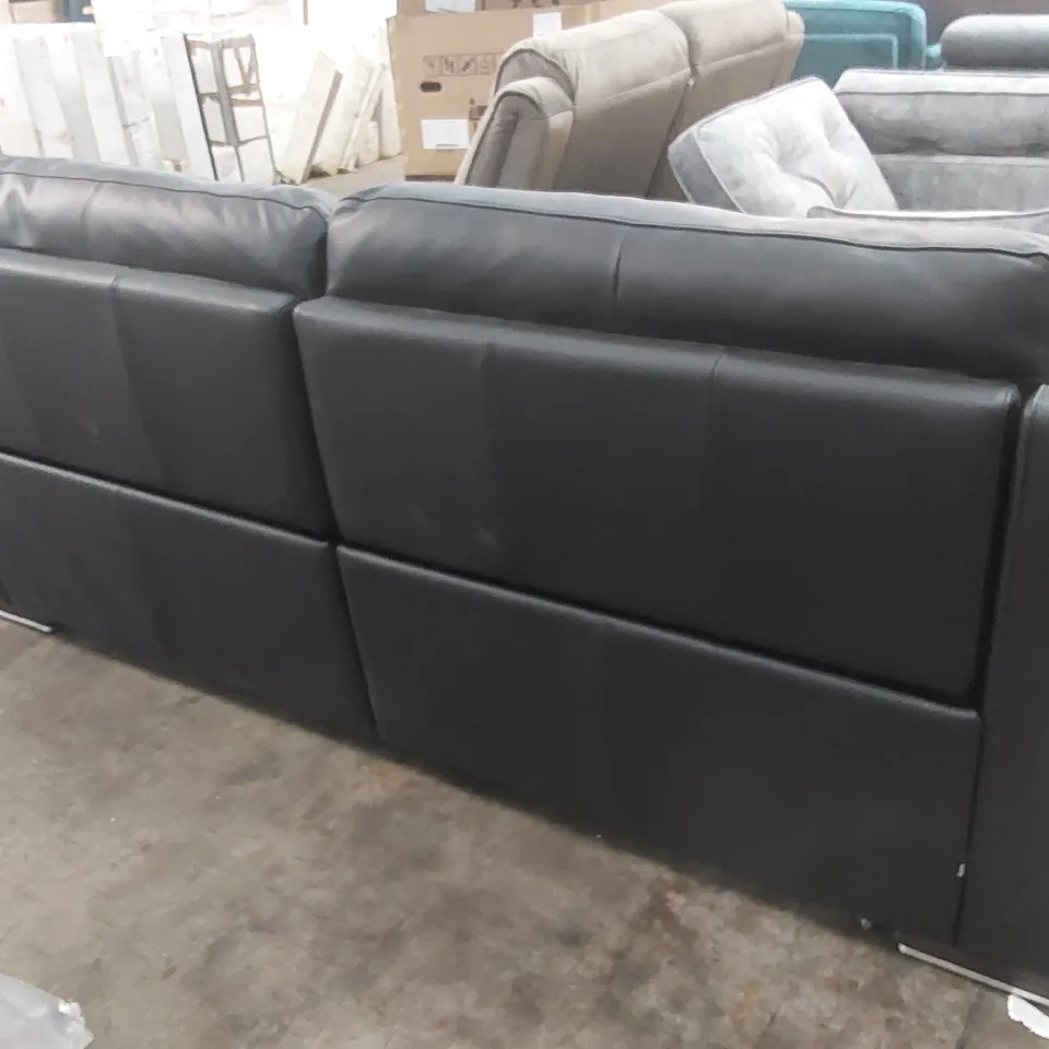QUALITY DESIGNER SISIITALIA 3-SEATER LEATHER SOFA 