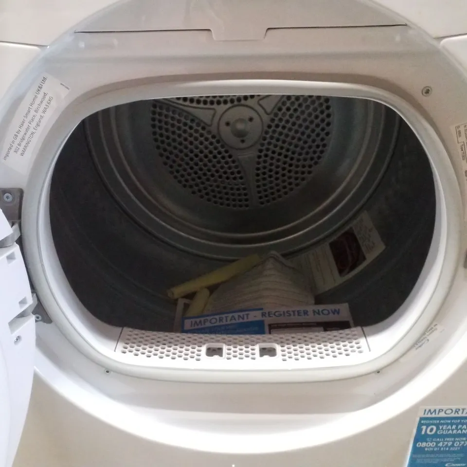 CANDY SMART CSEC9LF-80 9KG CONDENSER TUMBLE DRYER, WITH SMART CONNECTIVITY - WHITE