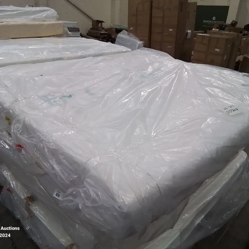 QUALITY BAGGED 4'6" DOUBLE SERENITY HYBRID COIL AND MEMORY FOAM MATTRESS