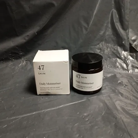47 SKIN DAILY MOISTURISER – BOXED. 120ML
