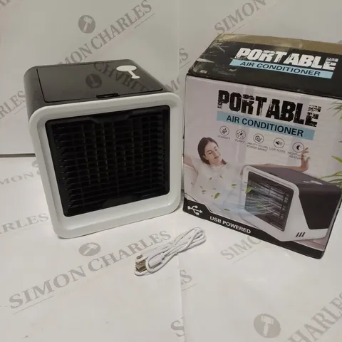 BOXED DESIGNER PORTABLE USB POWERED AIR CONDITIONER FAN