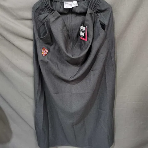 GREY ANKLE-LENGTH WOMEN'S SKIRT, UK 6 (EU 34) WITH CREST PATCH