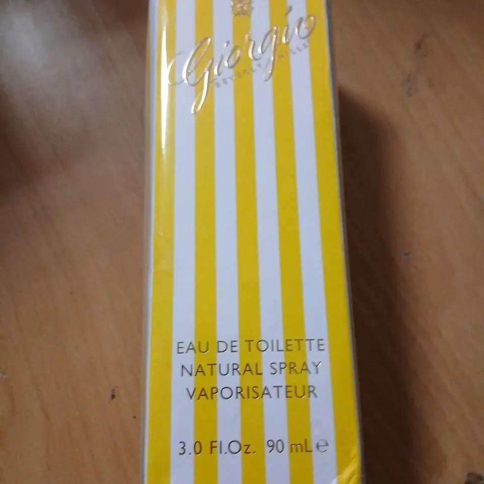 BOXED AND SEALED GIORGIO BEVERLY HILLS EAU DE TOILETTE 90ML