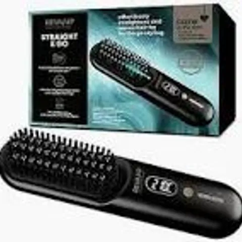 BOXED REVAMP STRAIGHT & GO IONIC CORDLESS HOT BRUSH 