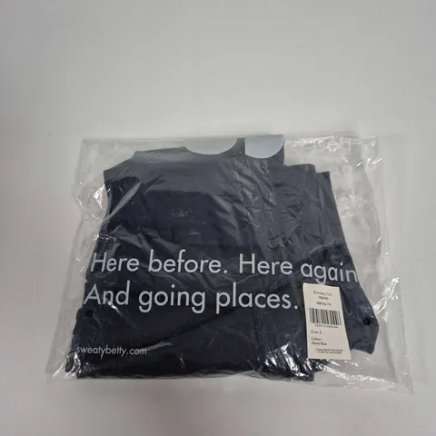 SWEATY BETTY EVERYDAY 7/8 LEGGINGS – NAVY BLUE, SIZE S