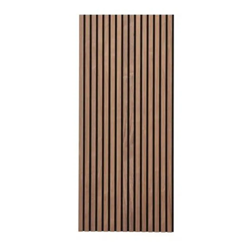 BOXED ENSOR WALL PANELING - WALNUT, APPROXIMATELY 300CM X 60CM (1 BOX)