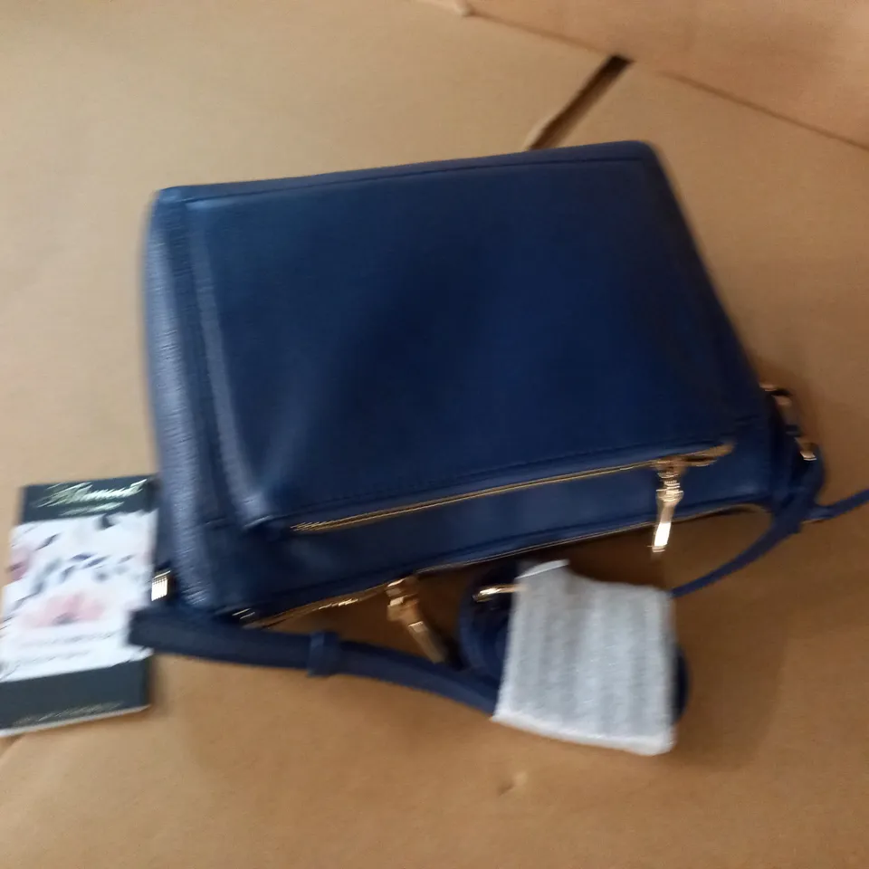 ASHWOOD BLUE LEATHER BAG 