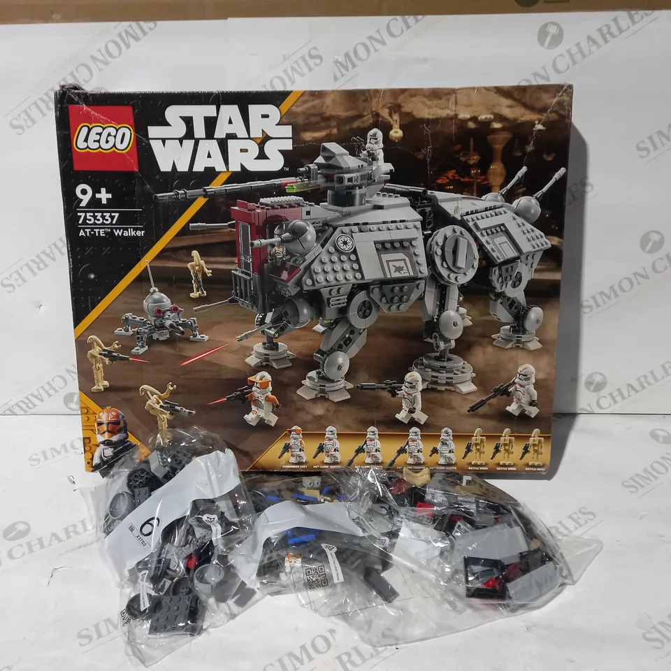 BOXED LEGO STAR WARS 75337 AT-TE WALKER  RRP £124.99