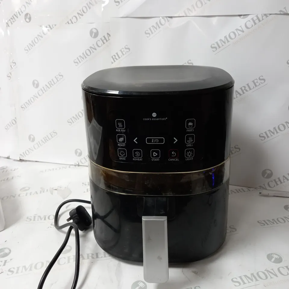 COOK'S ESSENTIALS 4.0L AIR FRYER WITH DIGITAL TOUCHSCREEN & VIEWING SCREEN