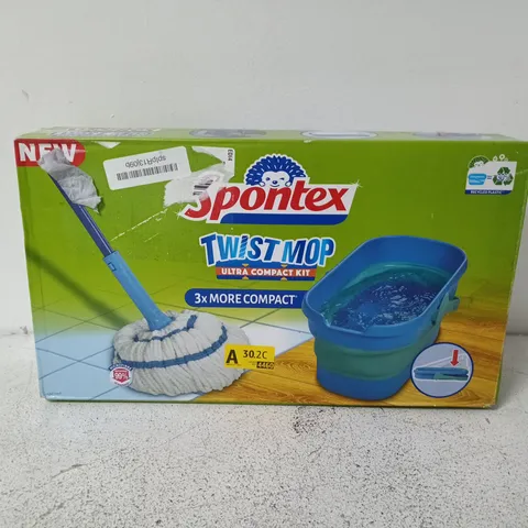 BOXED SPONTEX TWIST MOP ULTRA COMPACT KIT