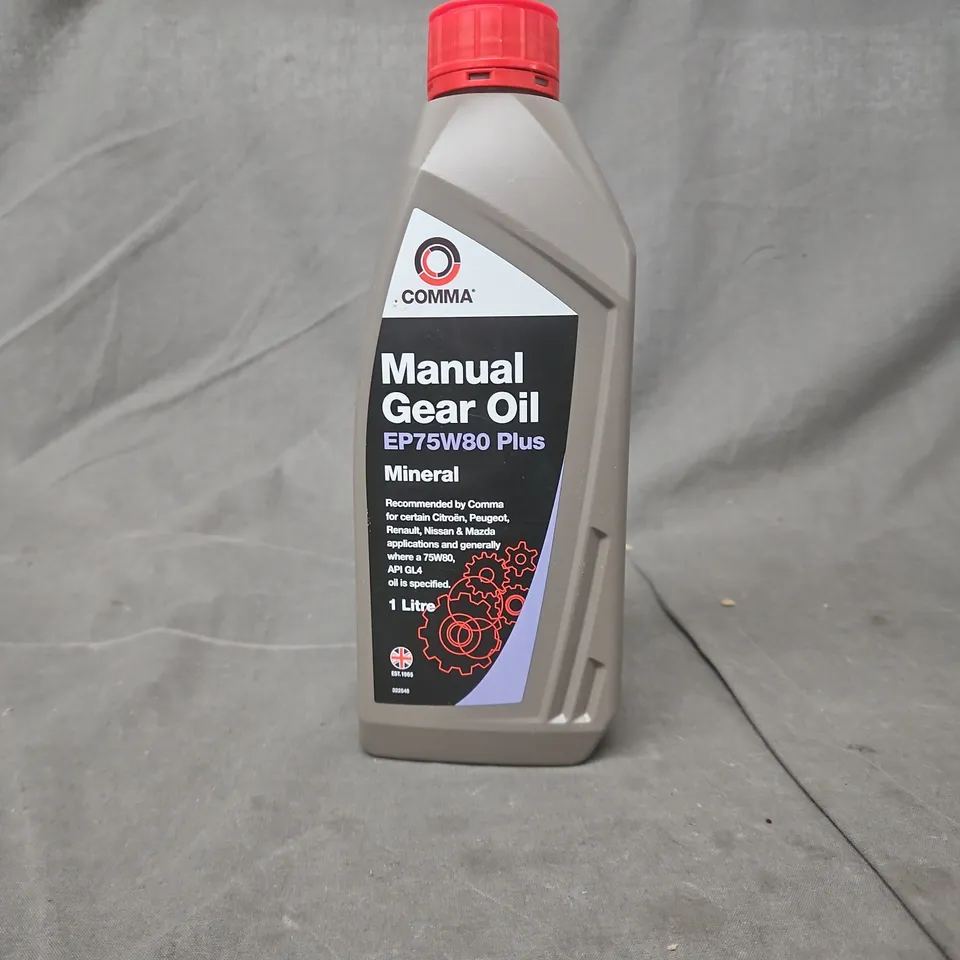 COMMA MANUAL GEAR OIL EP75W80 PLUS – 1 LITRE