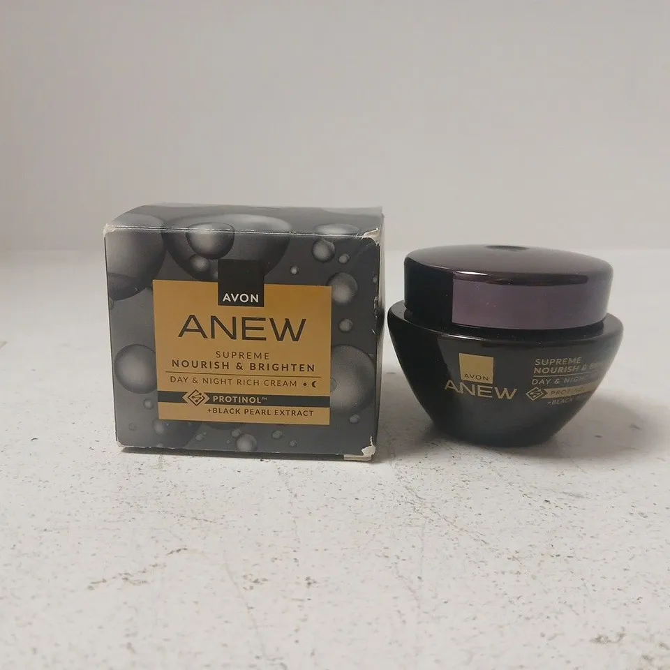 BOXED AVON ANEW DAY & NIGHT RICH CREAM (50ML)