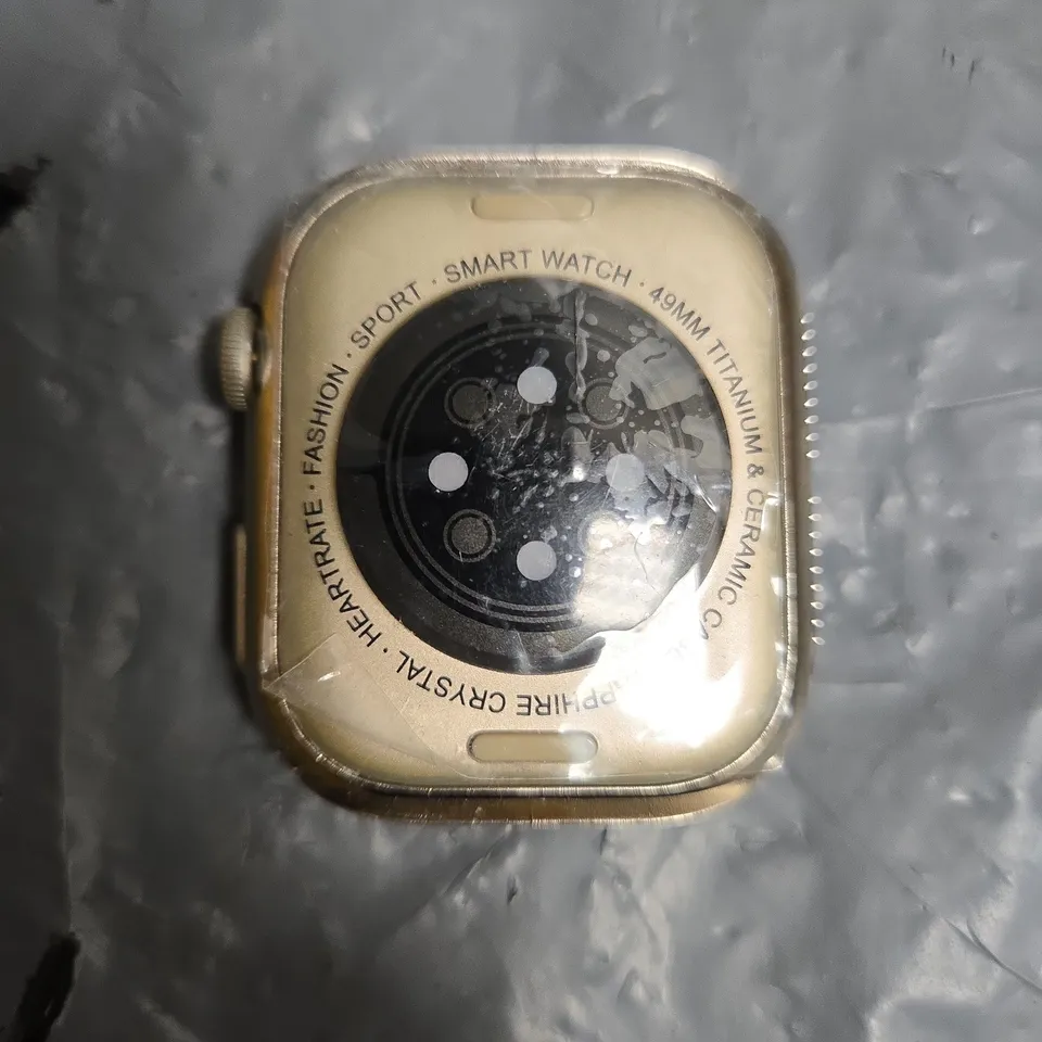 C900 PROMAX SMART WATCH – SPACE ALUMINUM CASE, ORANGE BAND