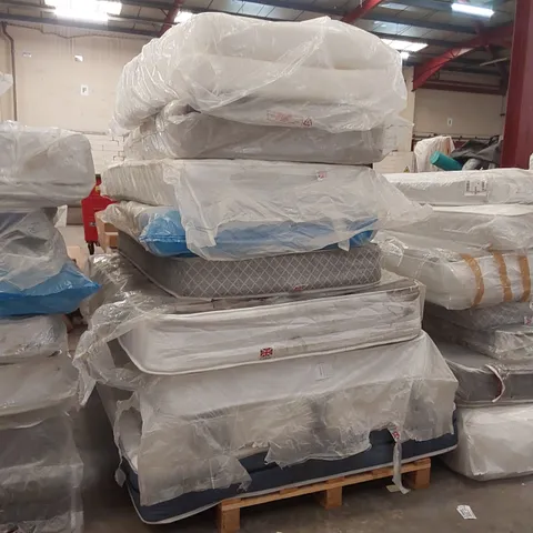 PALLET CONTAINING 9x ASSORTED MATTRESS 