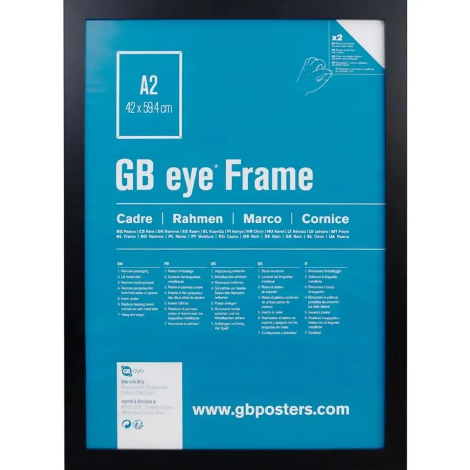 BOXED GB EYE CONTEMPORARY WOODEN PICTURE