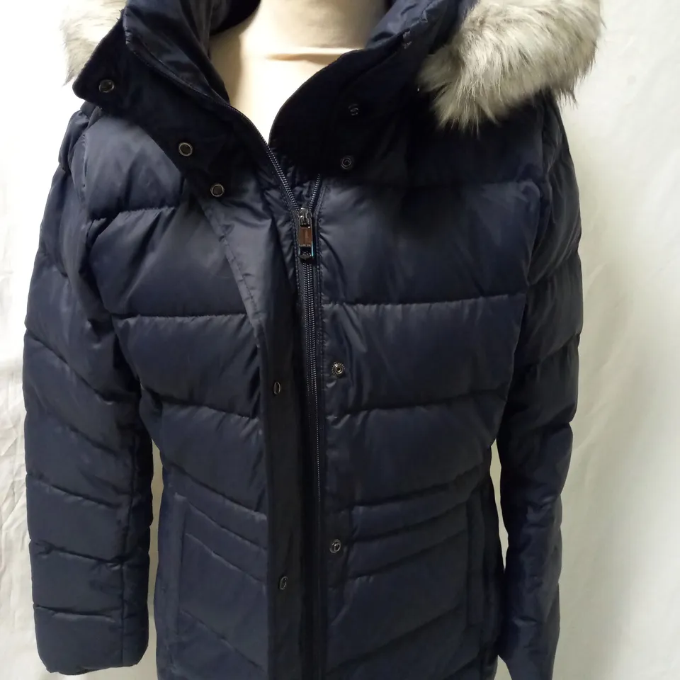 TOMMY HILFIGER PADDED COAT - BLUE SIZE L