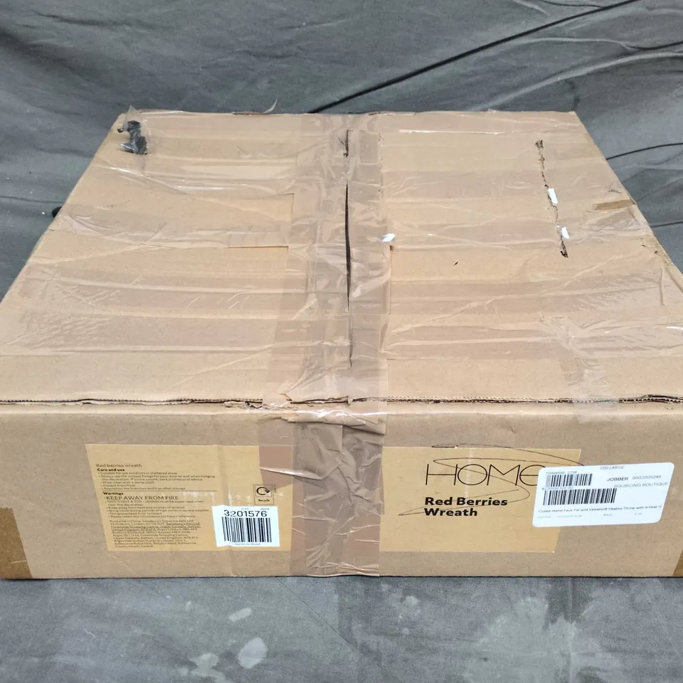 COZEE HOME FAUX FUR AND VELVETSOFT HEATED THROW WITH 9 HEAT SETTINGS NAVY