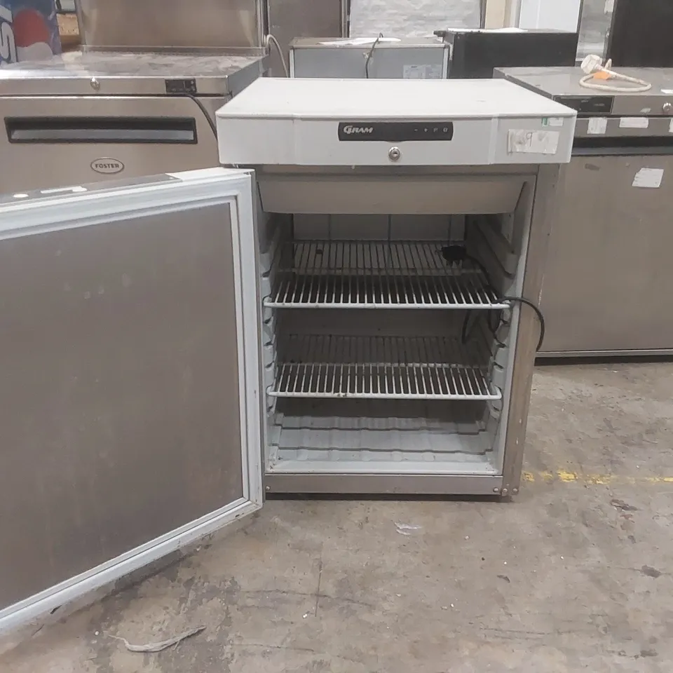 GRAM F 210 RG 3N COMMERCIAL UNDERCOUNTER FREEZER