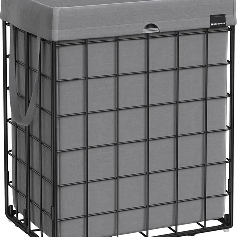 BOXED SONGMICS DIRTY LAUNDRY BASKET, 90L, FOLDABLE BASKET