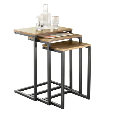BOXED SOBUY 3 PIECE NEST OF TABLES (1 BOX)