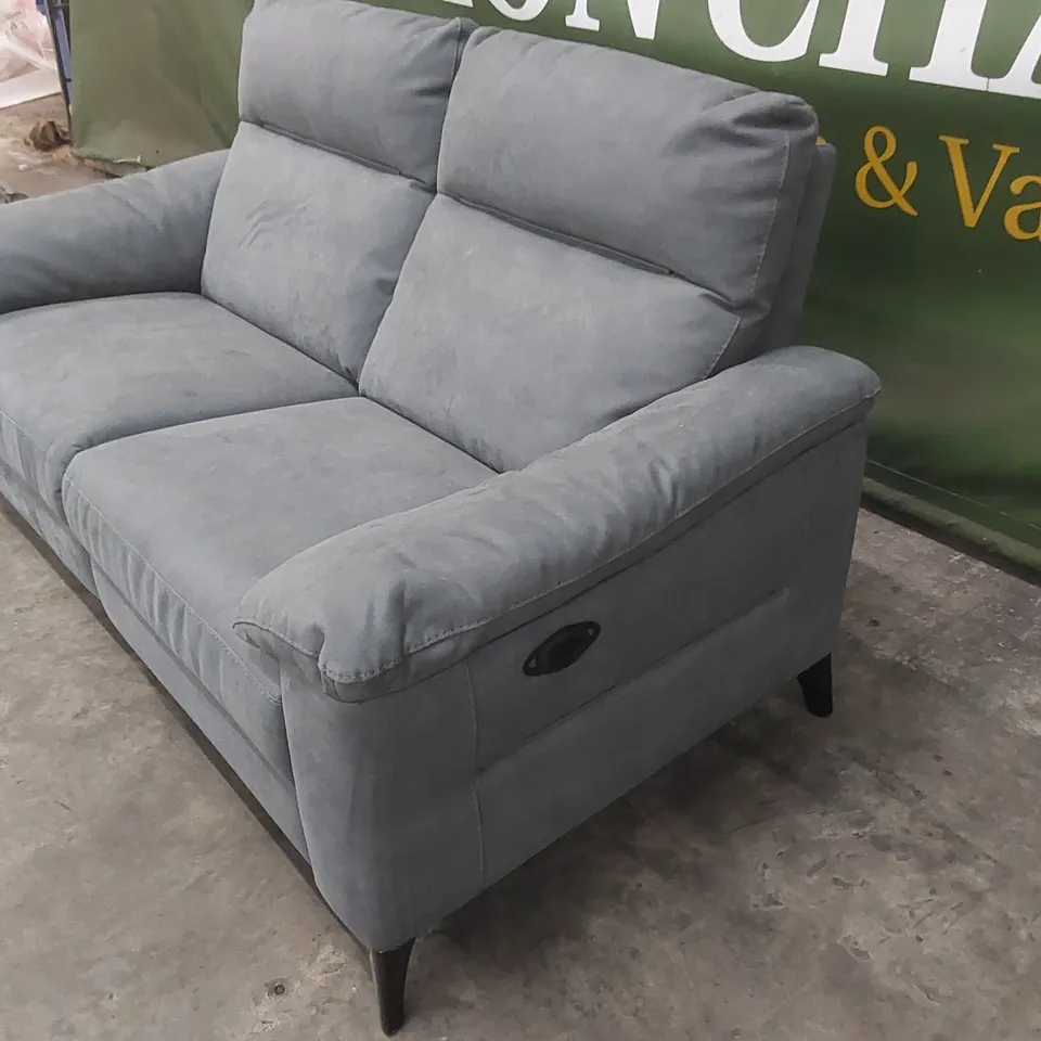 QUALITY DESIGNER ITALIAN MADE GARY 2 SEATER POWER RECLINER SOFA