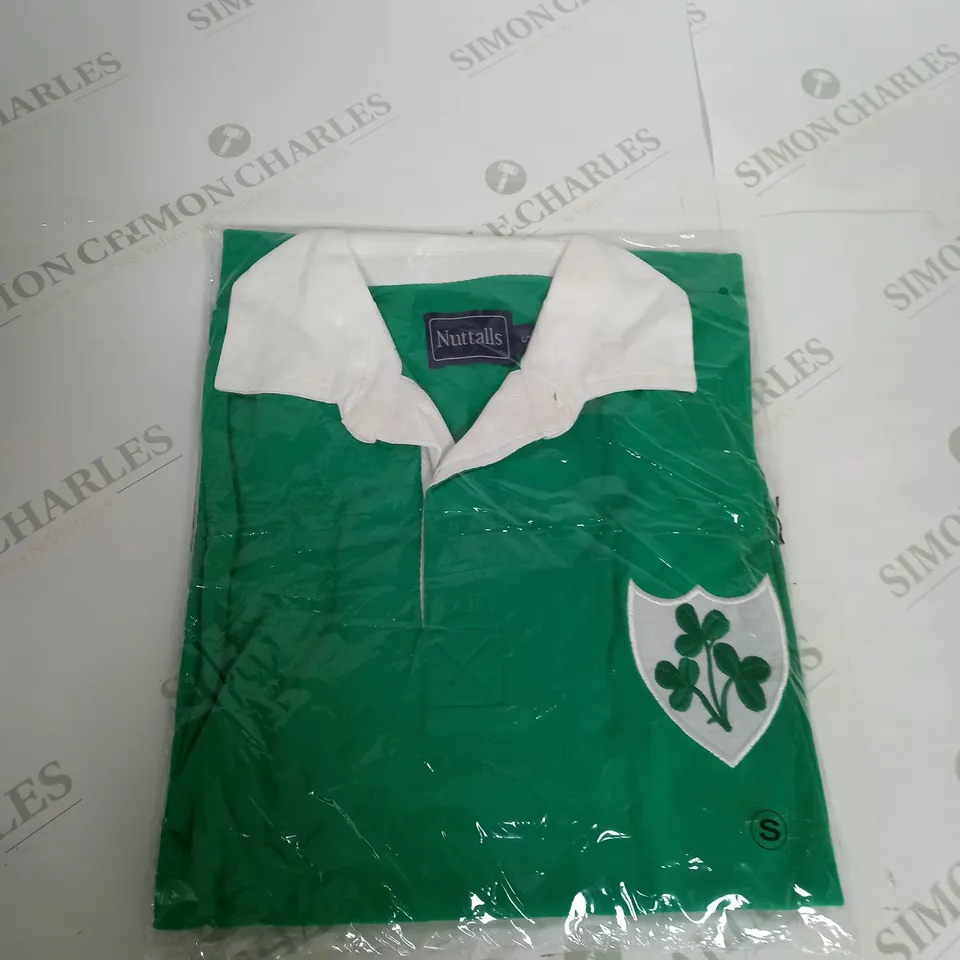 BAGGED IREALND RUGBY JERSEY SIZE S