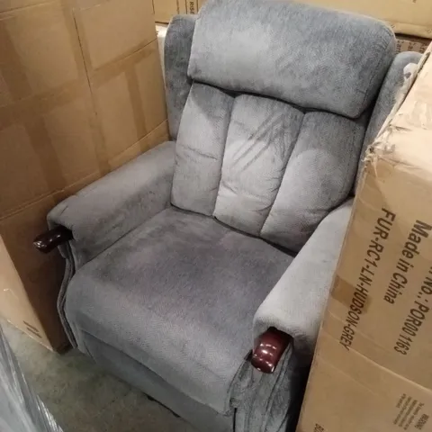 DESIGNER FABRIC UPHOLSTERED RECLINER CHAIR 