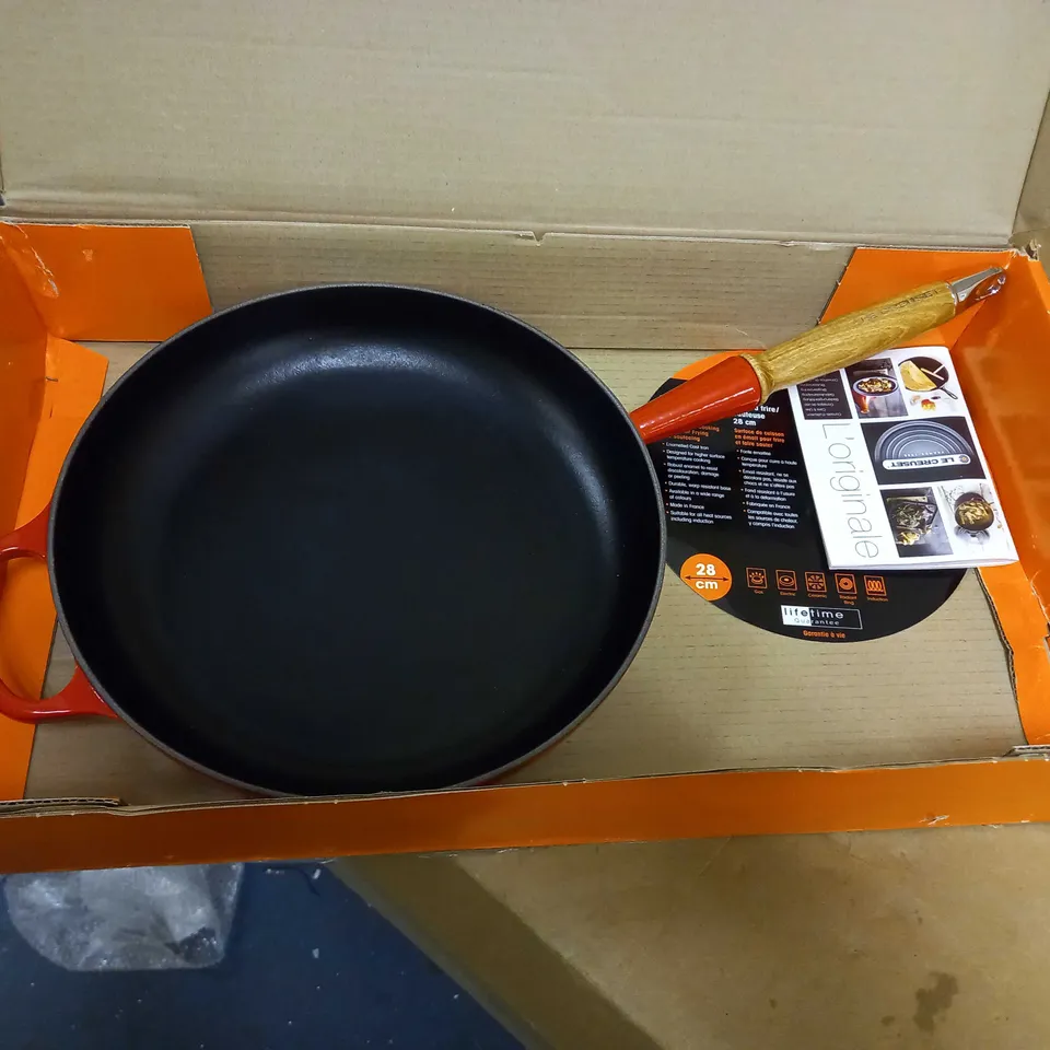 LE CREUSET ENAMELLED CAST IRON