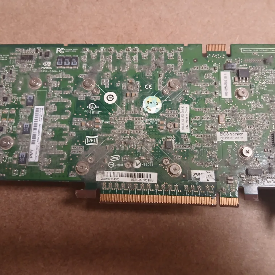 NVIDIA QUADRO FX 4600 PCIE GRAPHICS CARD