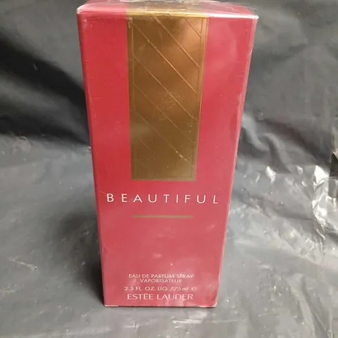 BOXED AND SEALED ESTEE LAUDER BEAUTIFUL EAU DE PARFUM 75ML SPRAY