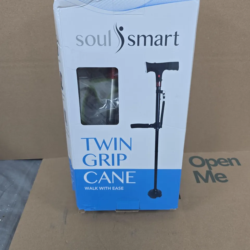 SOUL SMART TWIN GRIP CANE – WALK WITH EASE (BATTERY OPERATED)