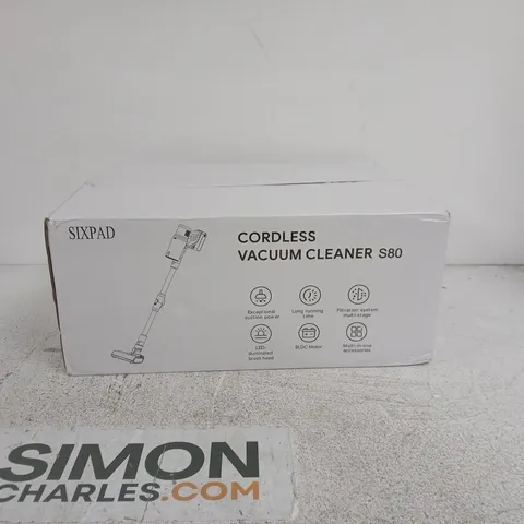 SIXPAD CORDLESS VACUUM CLEANER S80 β BOXED