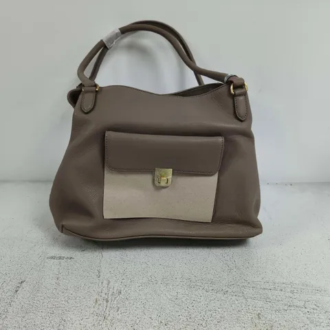 RUTH LANGSFORD LEATHER HAND BAG IN DUST BAG