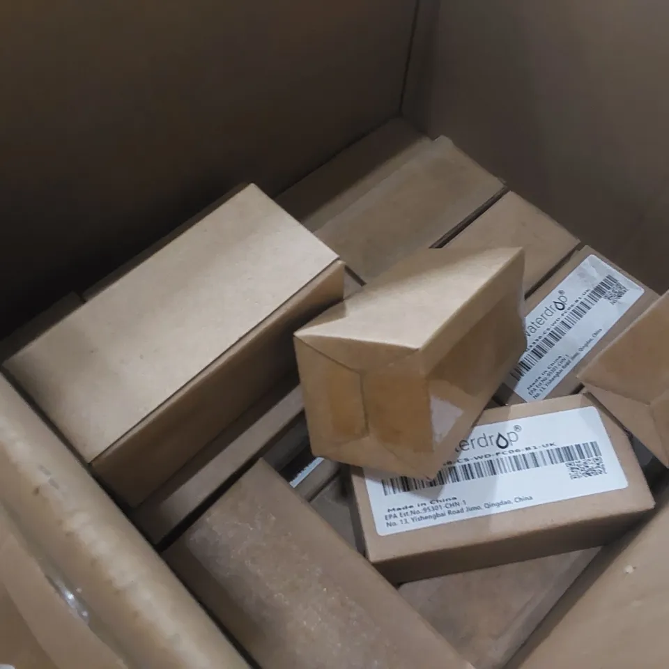 PALLET TO CONTAIN HOUSEHOLD FLAT-PACKED FURNITURE AND HOMEWERE TO INCLUDE; WATER FILTRATION SYSTEMS, WATER DROP ITEMS ECT