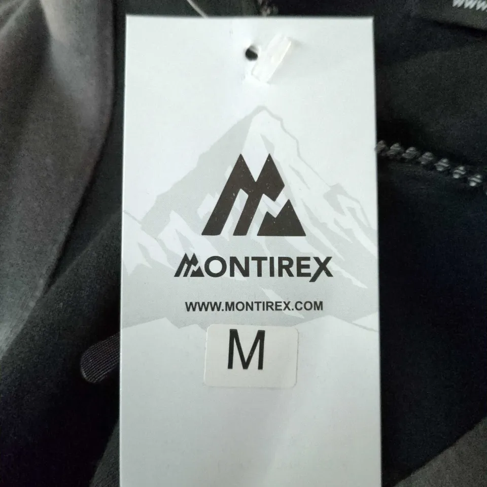 MONTIREX JACKET – BLACK & GREY, SIZE M