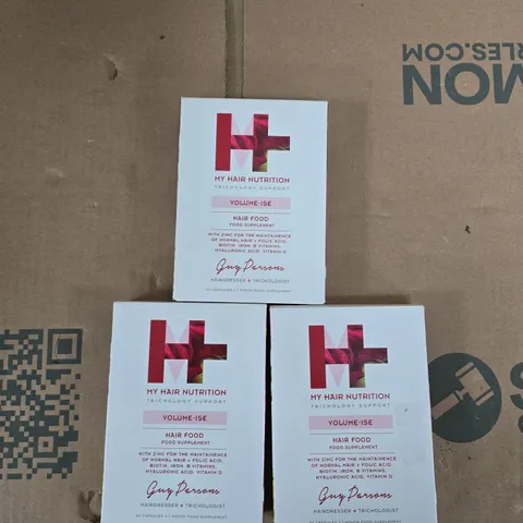 MY HAIR NUTRITION VOLUME-ISE HAIR FOOD SUPPLEMENT – 3 X 60 CAPSULES