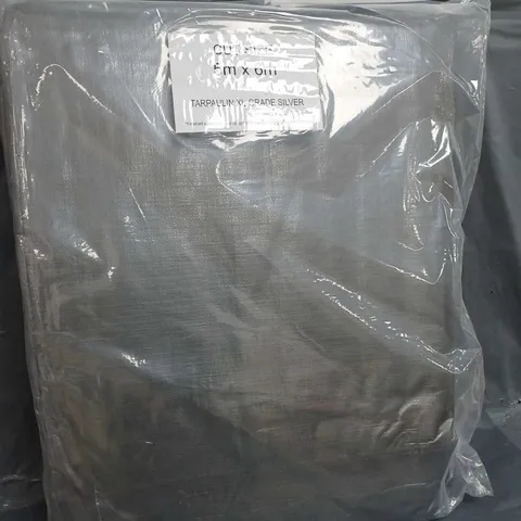 TARPAULIN XL-GRADE SILVER 5MX6M 