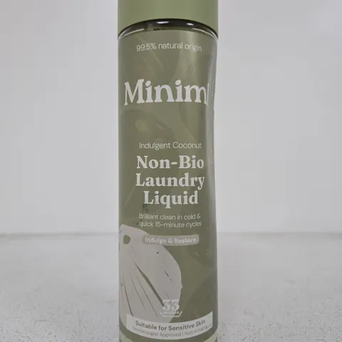 MINIM NON-BIO LAUNDRY LIQUID – INDULGENT COCONUT, 1000ML