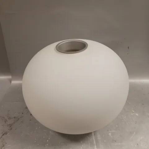 BOXED FROSTED GLASS DOME LIGHT SHADE - COLLECTION ONLY