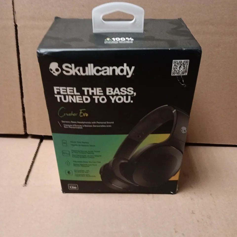 BOXED SKULLCANDY CRUSHER EVO HEADPHONES