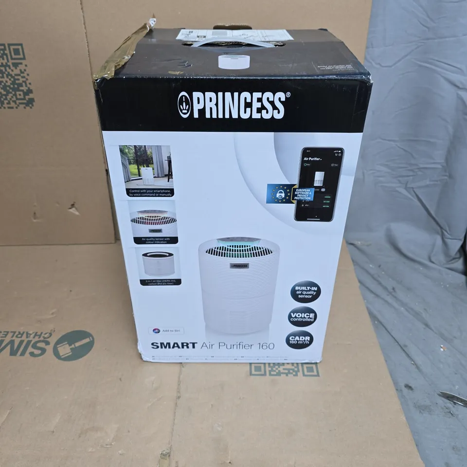 PRINCESS SMART AIR PURIFIER 160 – WHITE, BOXED