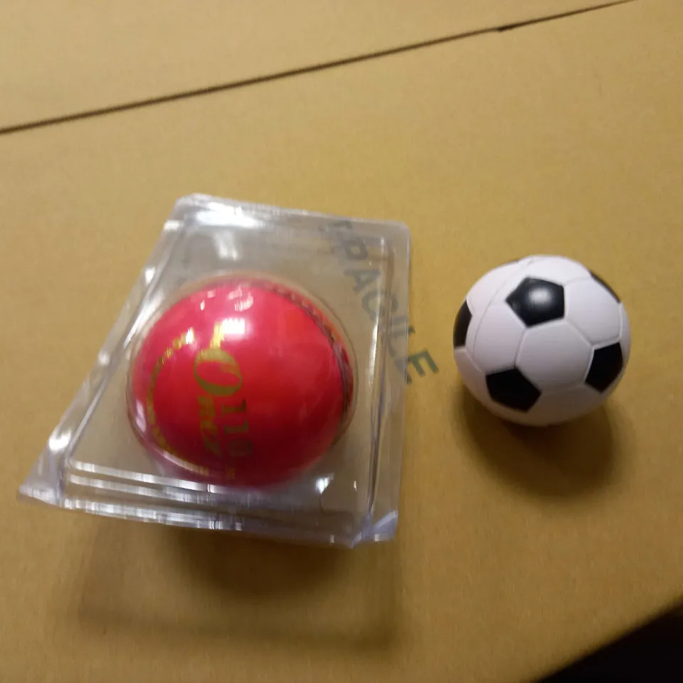 LOT OF 2 SPORTS BALLS