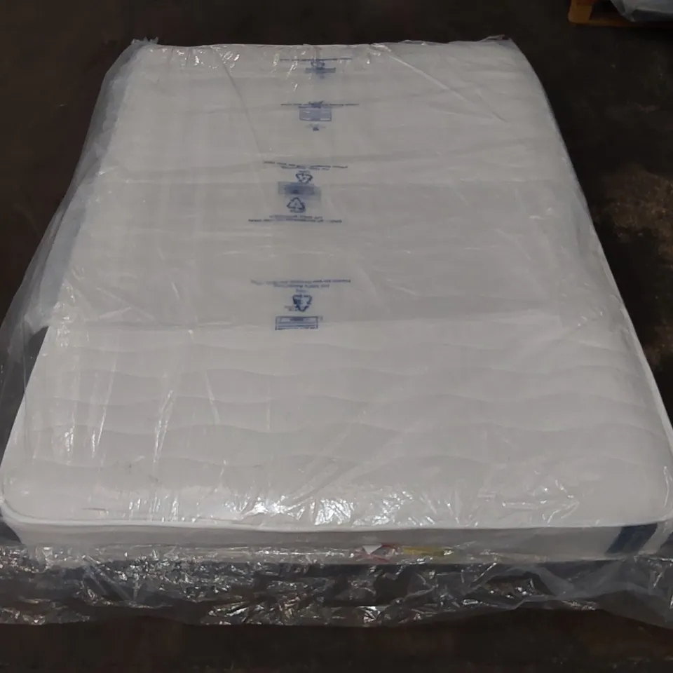 QUALITY BAGGED 4'6" DOUBLE SERENITY HYBRID COIL AND MEMORY FOAM MATTRESS