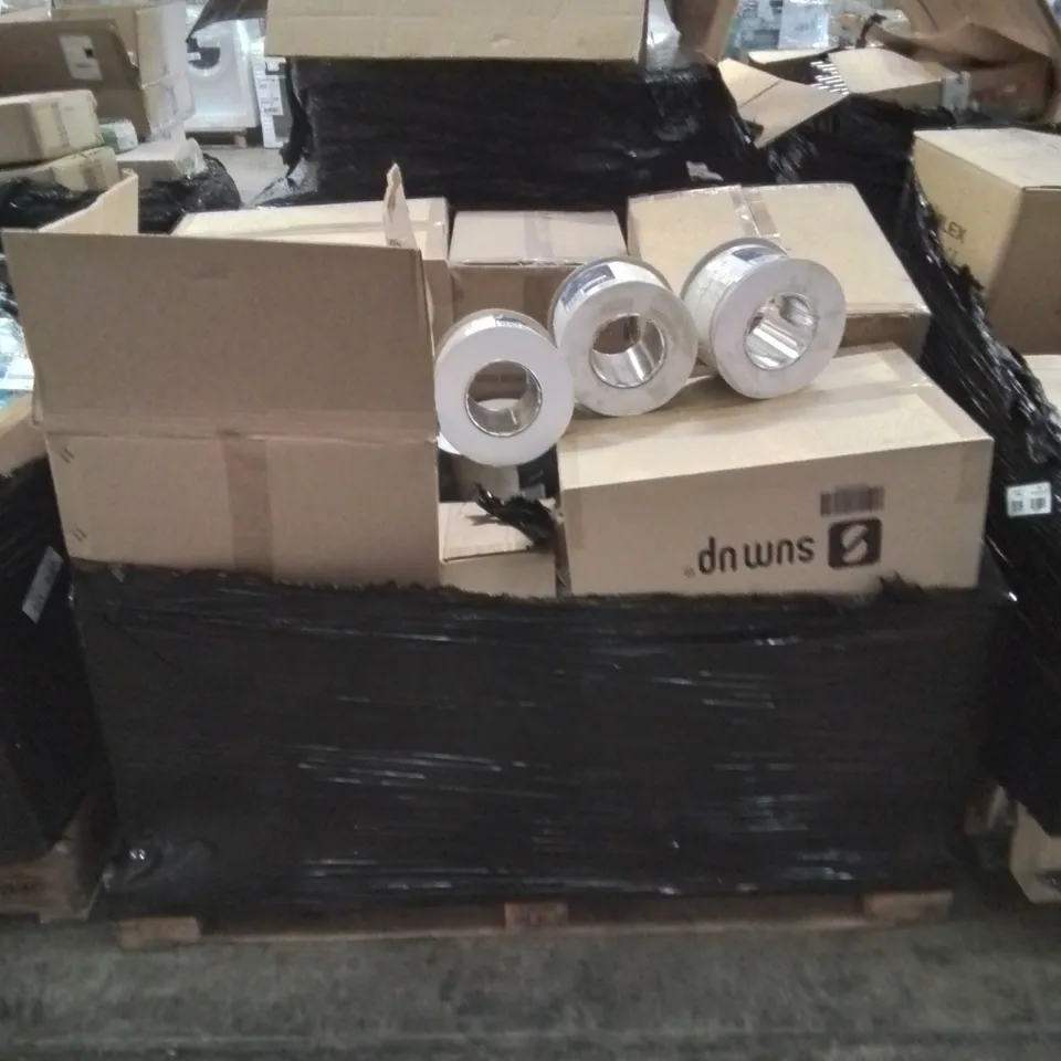 PALLET OF VARIOUS ELECTRICAL PARTS AND FITTINGS TO INCLUDE: CABLES, WIRES AND HDMI CABLES