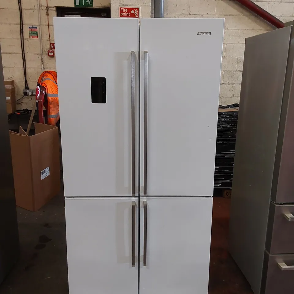 SMEG FQ60BPE AMERICAN FRIDGE FREEZER - WHITE