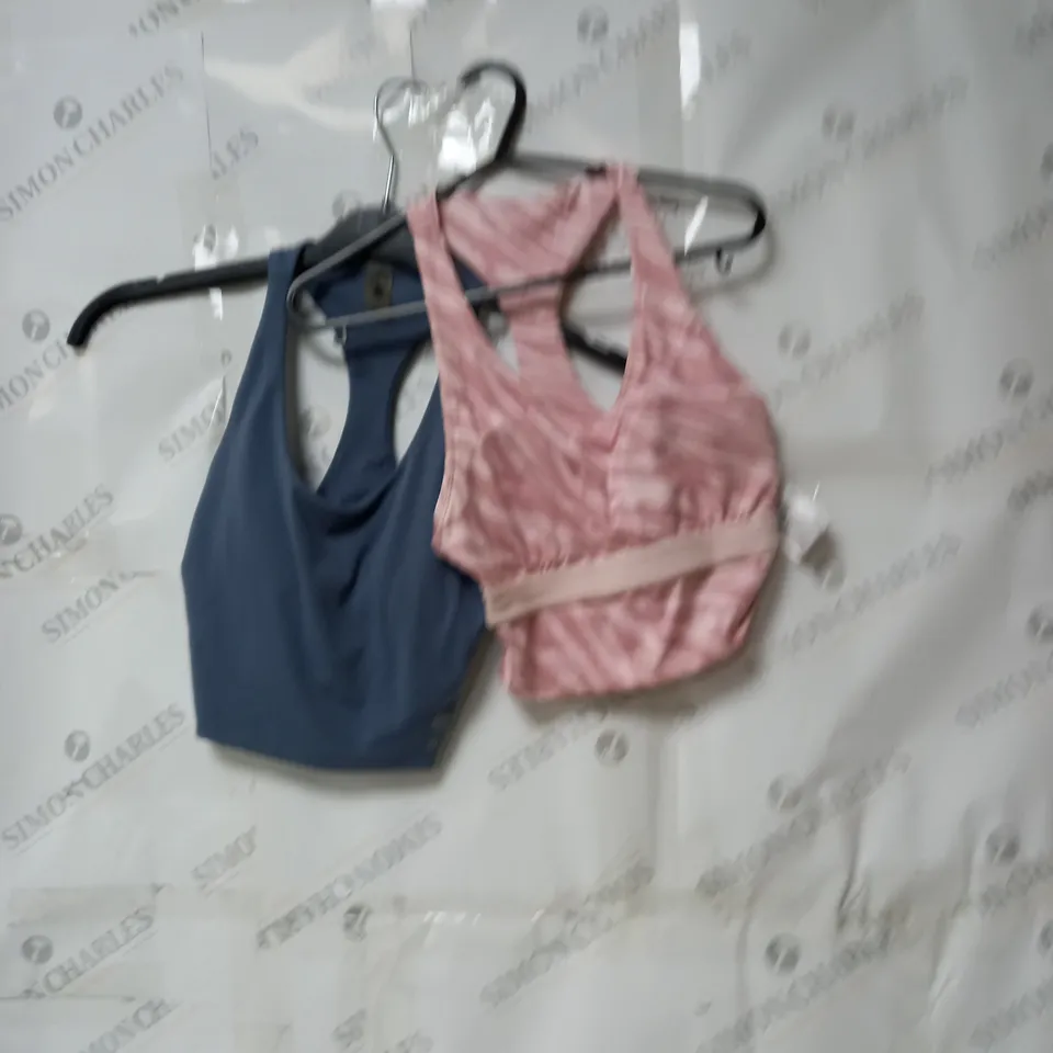 BOX OF ASSORTED CLOTHES APPROXIMATELY 10 TO INCLUDE WOMEN'S SPORTSWEAR.